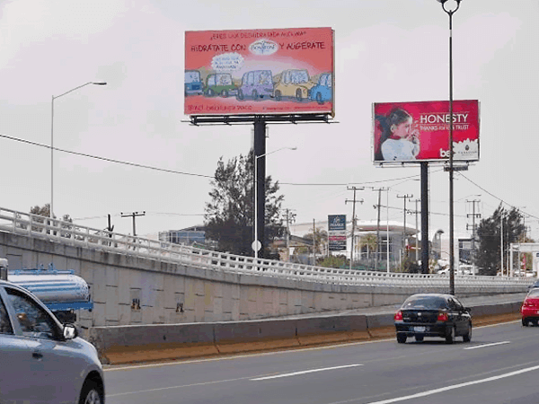 Publicidad Exterior Guadalajara Agua Embotellada Bonafont